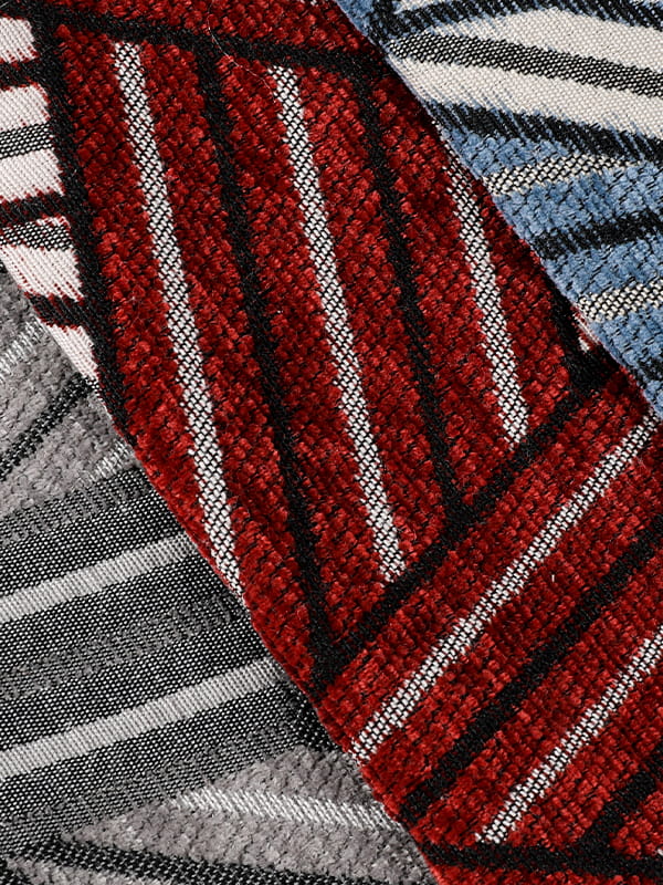 Culoare de Chenille țesută țesut Jacquard Fabric Culoare de Chenille țesută țesut Jacquard Fabric